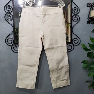 Alfani 93% Cotton 7% Spandex White Pants Size 6 Womens Pants